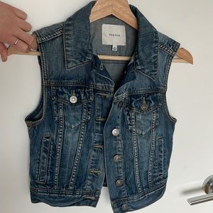 Aritzia denim vest
